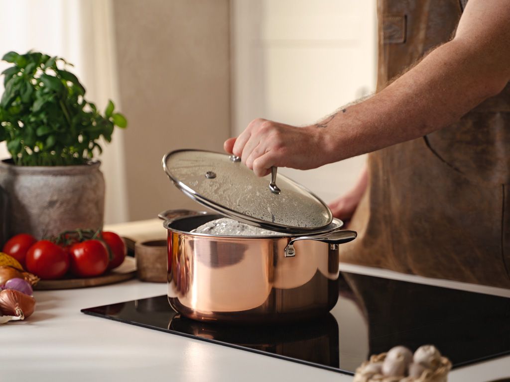 KOBBER HYBRID NON-STICK GRYTESETT - 2 DELER - 6