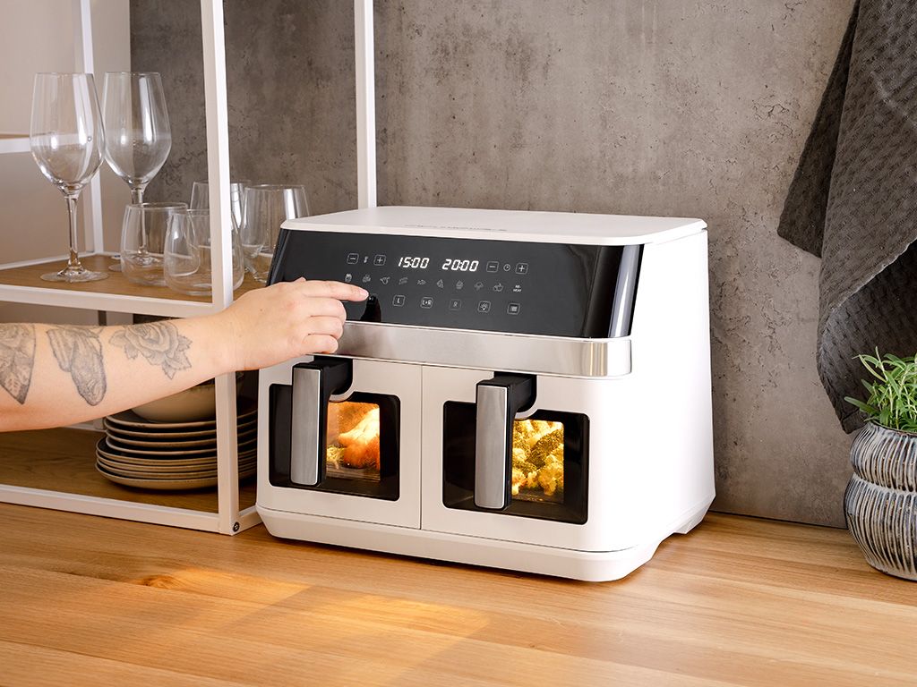 AIRFRYER - DUAL - KOMPLETT SETT - 15