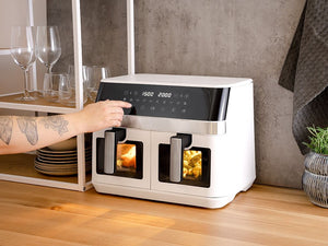 AIRFRYER - DUAL - KOMPLETT SETT - 15