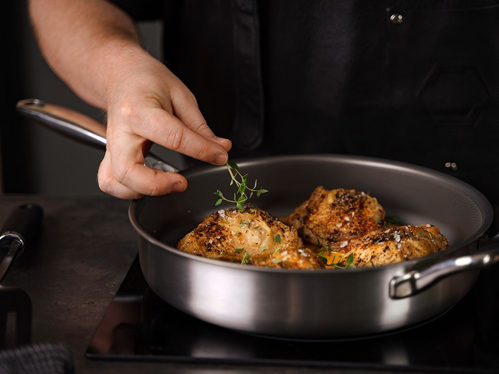 ZERO – NATURLIG NON-STICK KJØKKENSETT - 5-DELER - 7