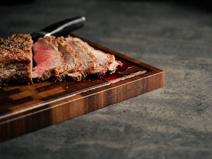 VALNØTTSKJÆREBRETT – PREMIUM SETT - 4