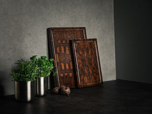 VALNØTTSKJÆREBRETT – ESSENTIAL SETT - 9