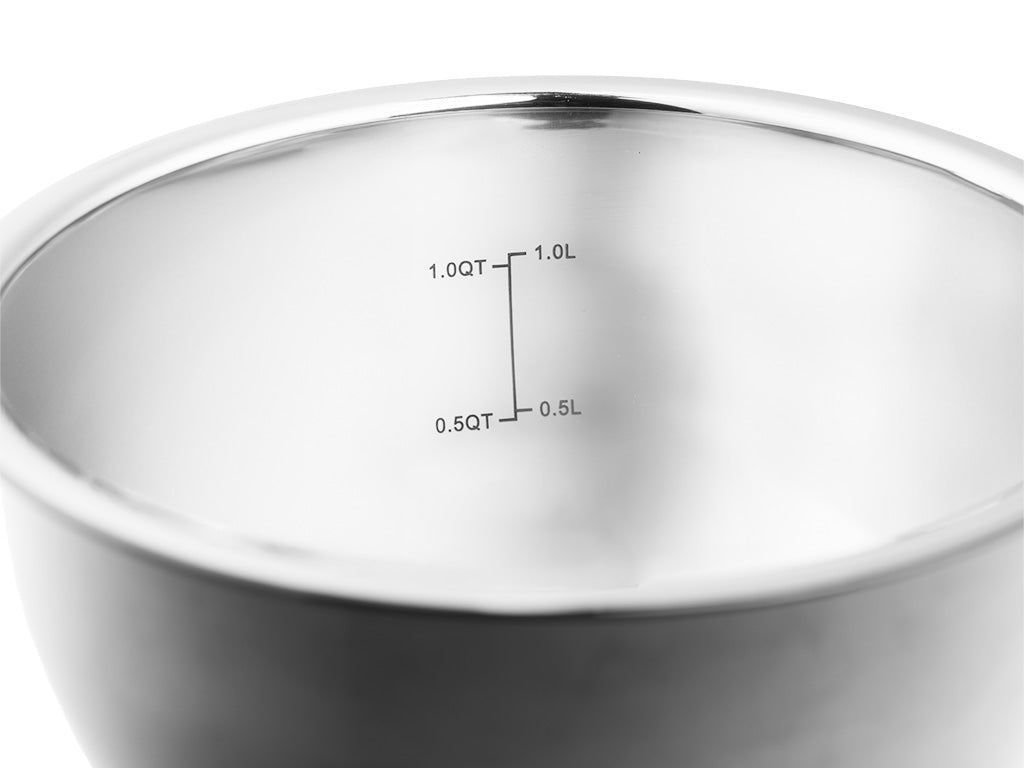 RUSTFRIE STÅL BOLLE – 1500ML - 3