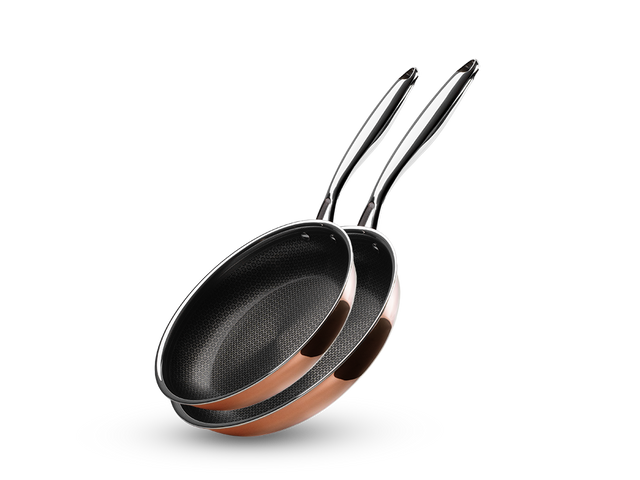 KOBBER HYBRID NON-STICK STEKEPANNESSETT - 2 DELER - 1