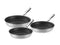 ZERO – NATURLIG NON-STICK STEKEPANNESSETT - 3-DELER